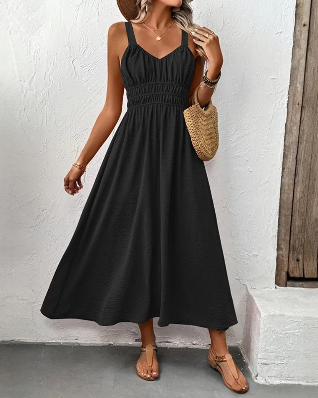 Amber - Middellange jurk