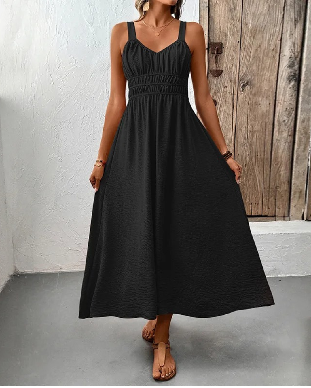 Amber - Middellange jurk
