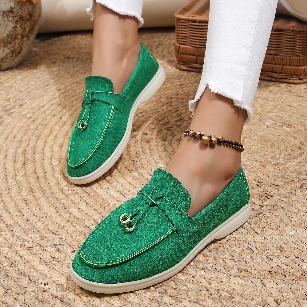 Sandra - Loafers met elegant detail