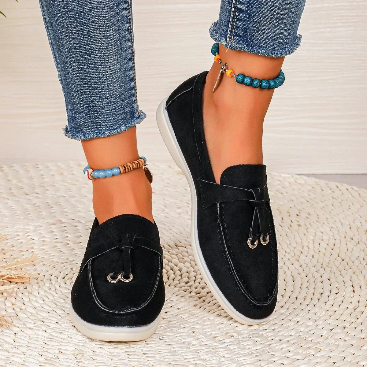 Sandra - Loafers met elegant detail
