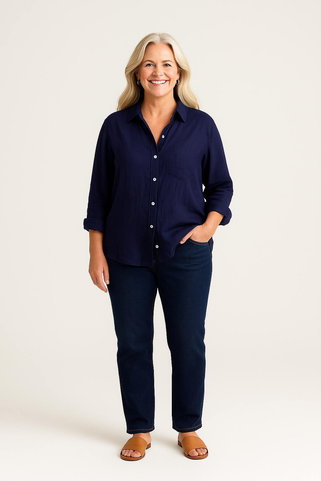 LIV LOSVALLENDE BLOUSE
