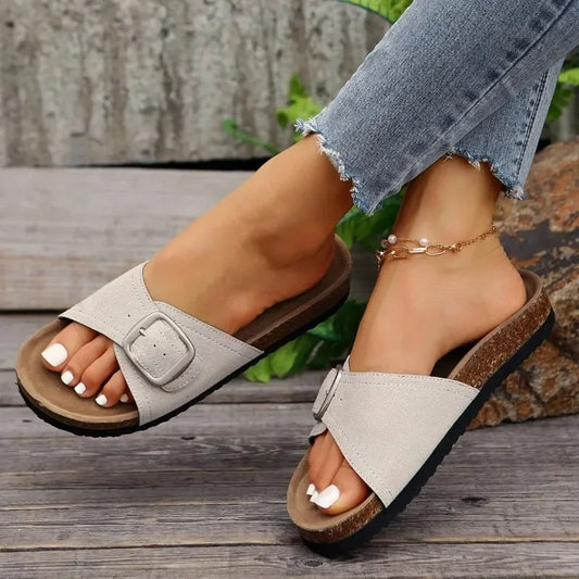 NAÏMA COMFORT SLIPPER MET GESP