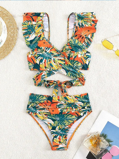 Roos - Tropische bikini