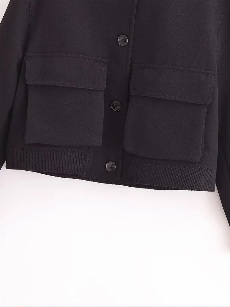 Debbie - Zwart utility jas