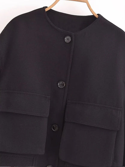 Debbie - Zwart utility jas